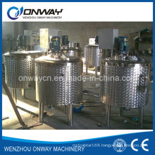 Factory Price Agitator Stirring Jacket Emulsification Stainless Steel Industrial Liquid Mixer